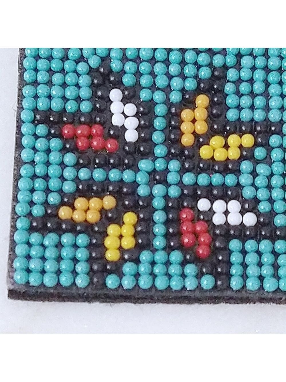 NWT Western Multicolor Seed Bead Hair Pin - Picture 4 of 5